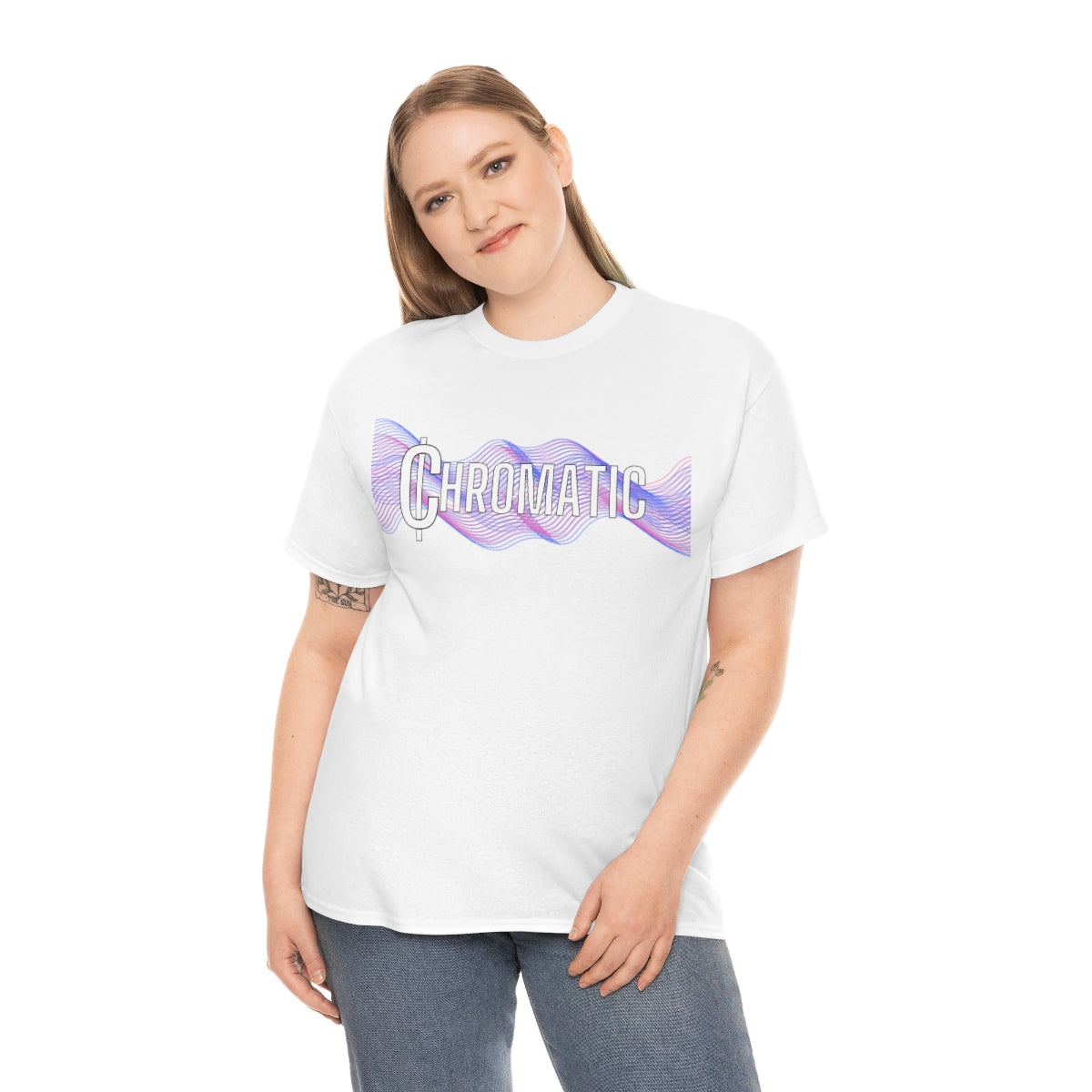 Chromatic Logo - Unisex Heavy Cotton Tee