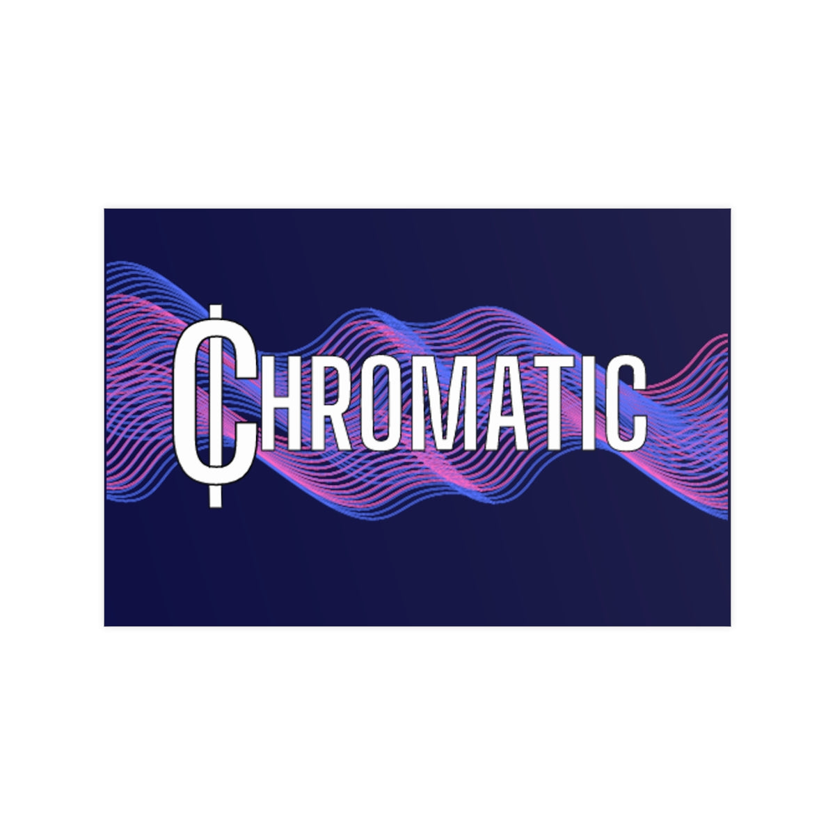 Chromatic Logo - Vertical and Horizontal Matte Posters