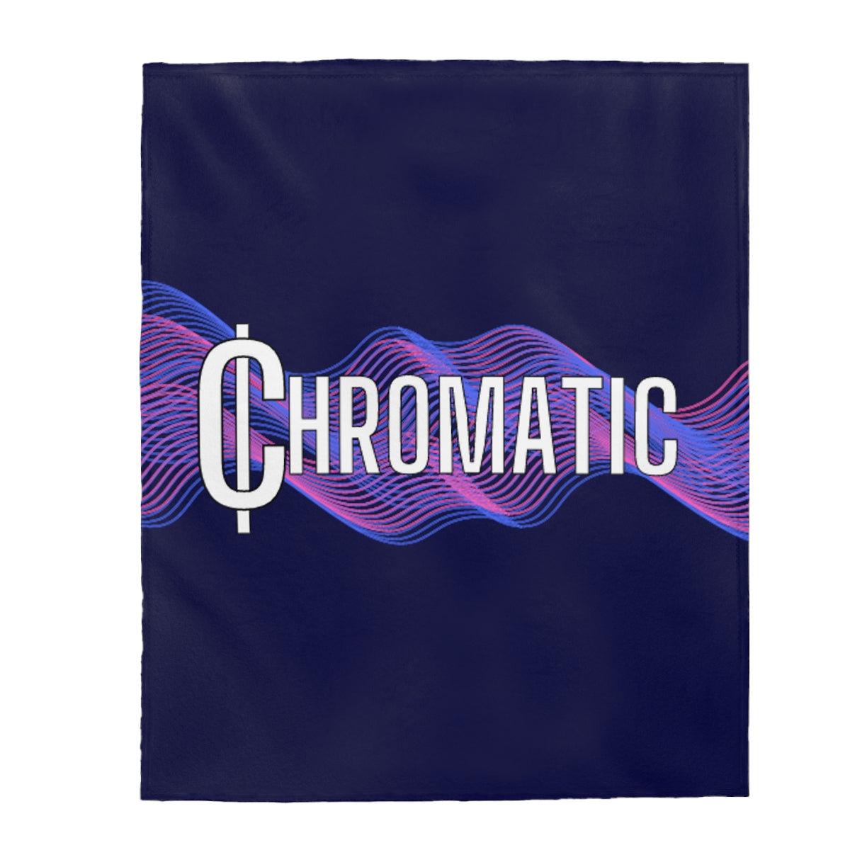 Chromatic Logo - Velveteen Plush Blanket