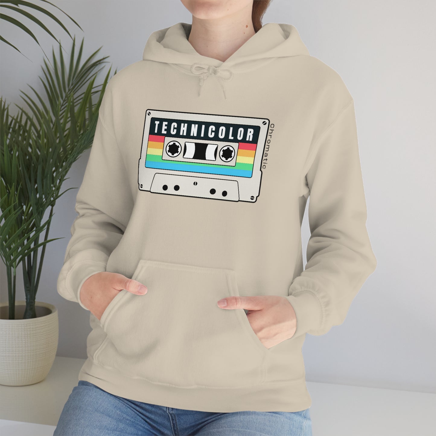 Technicolor Logo- Unisex Heavy Blend™ Hooded Sweatshirt