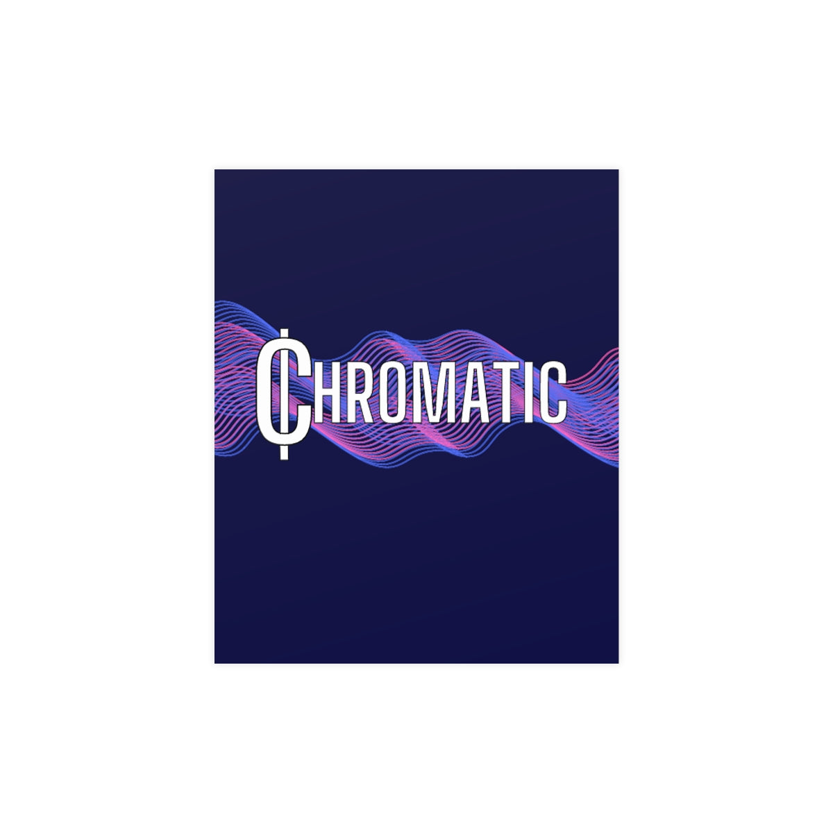 Chromatic Logo - Vertical and Horizontal Matte Posters