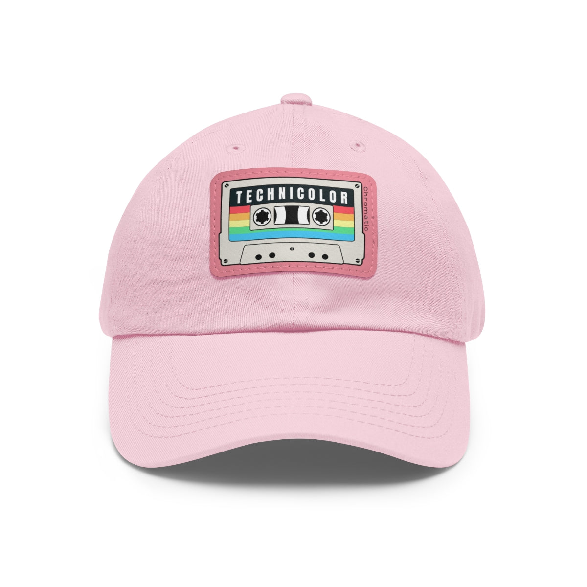 Technicolor Logo - Dad Hat with Leather Patch