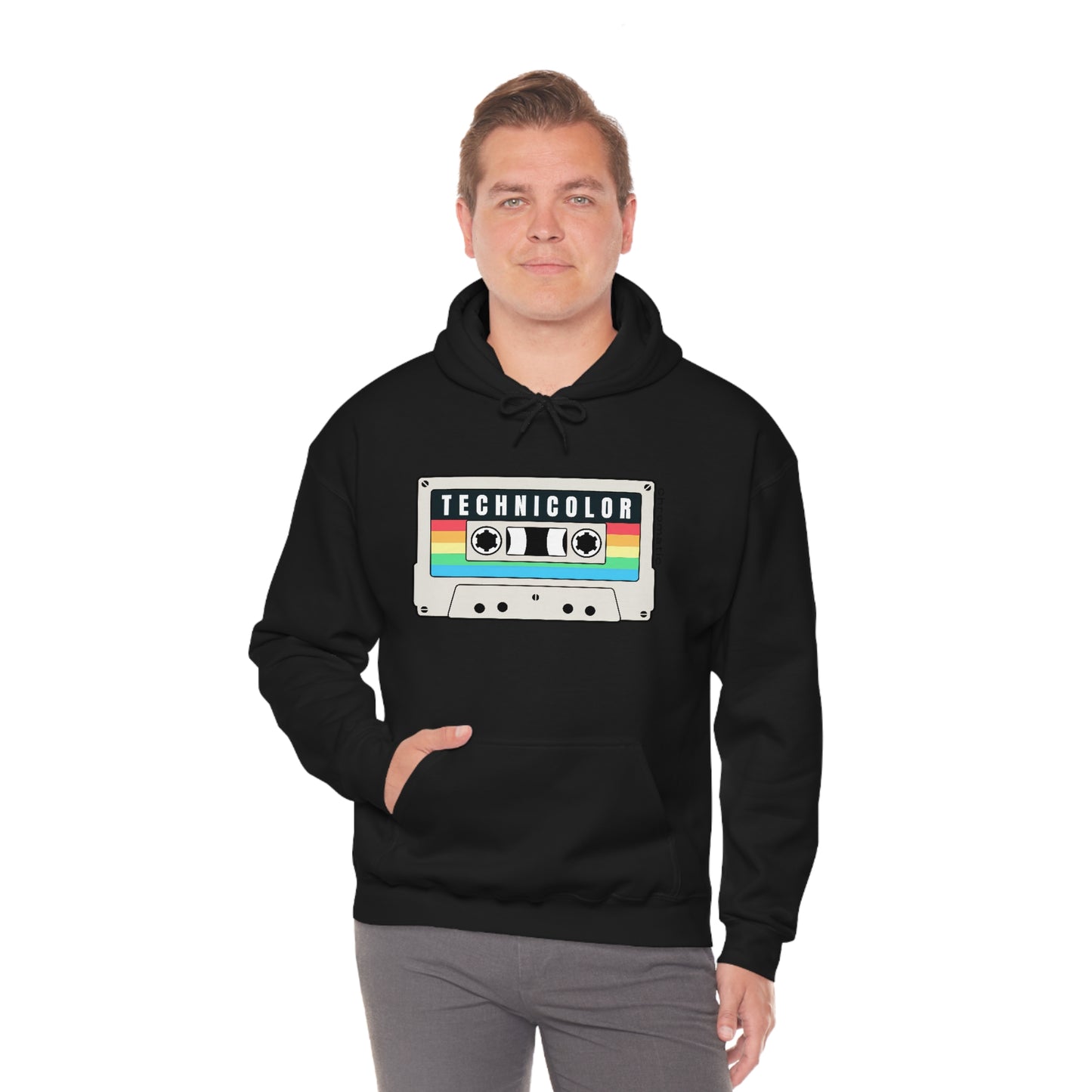 Technicolor Logo- Unisex Heavy Blend™ Hooded Sweatshirt