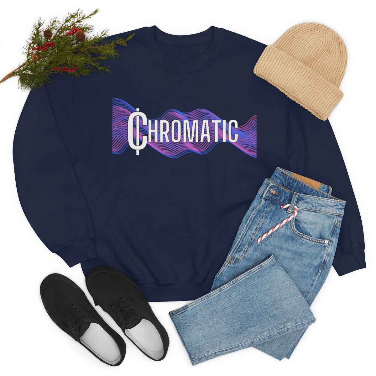 Chromatic Logo - Unisex Heavy Blend™ Crewneck Sweatshirt