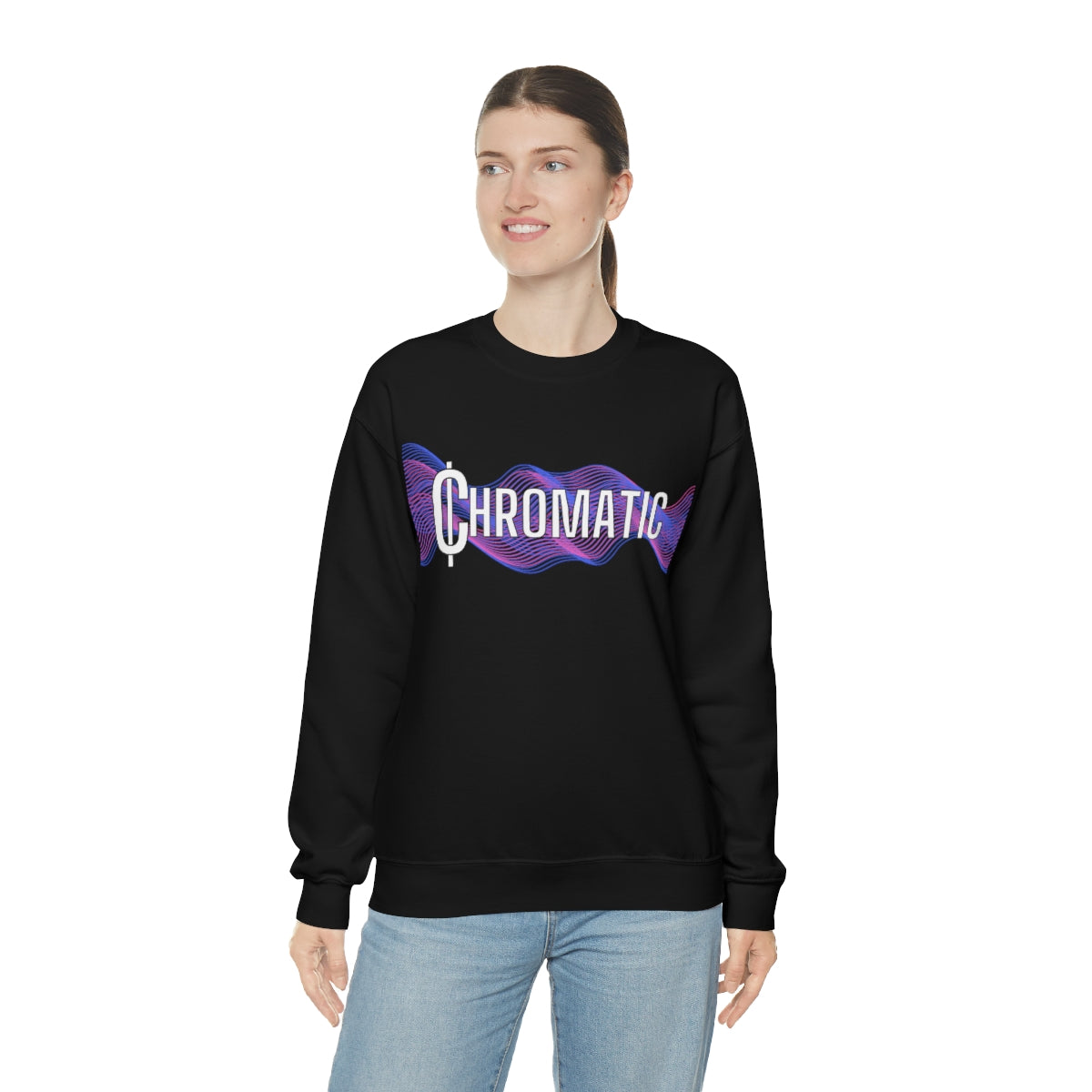 Chromatic Logo - Unisex Heavy Blend™ Crewneck Sweatshirt