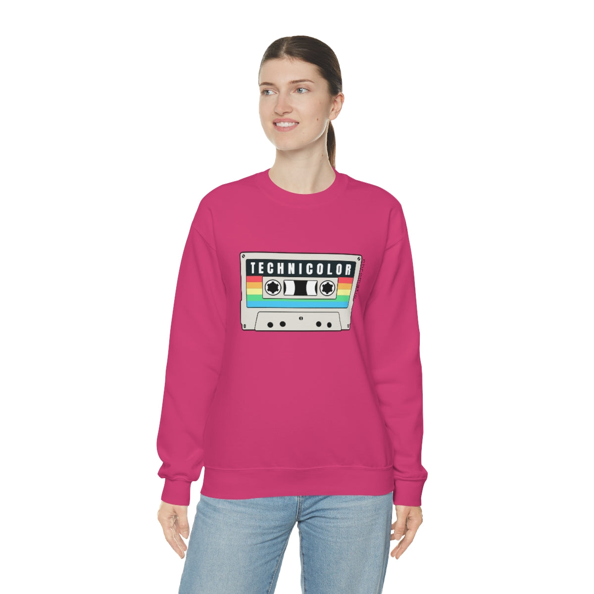 Technicolor Logo- Unisex Heavy Blend™ Crewneck Sweatshirt