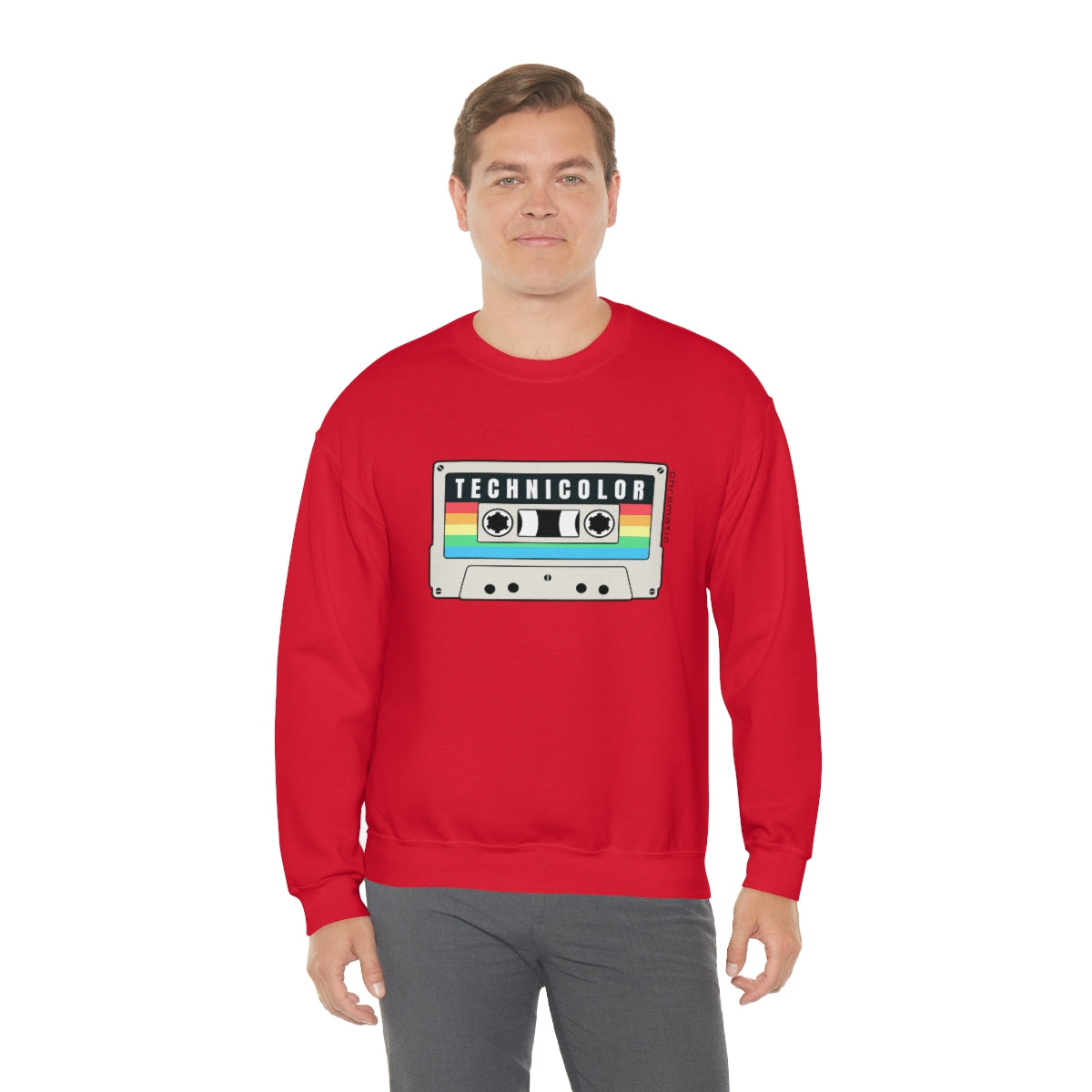 Technicolor Logo- Unisex Heavy Blend™ Crewneck Sweatshirt