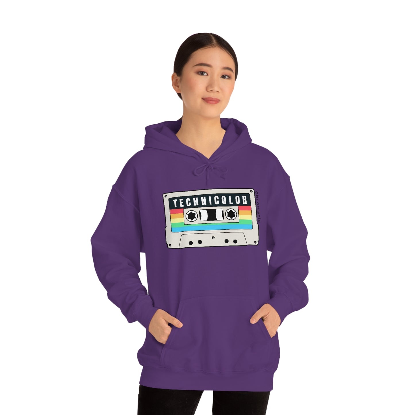 Technicolor Logo- Unisex Heavy Blend™ Hooded Sweatshirt