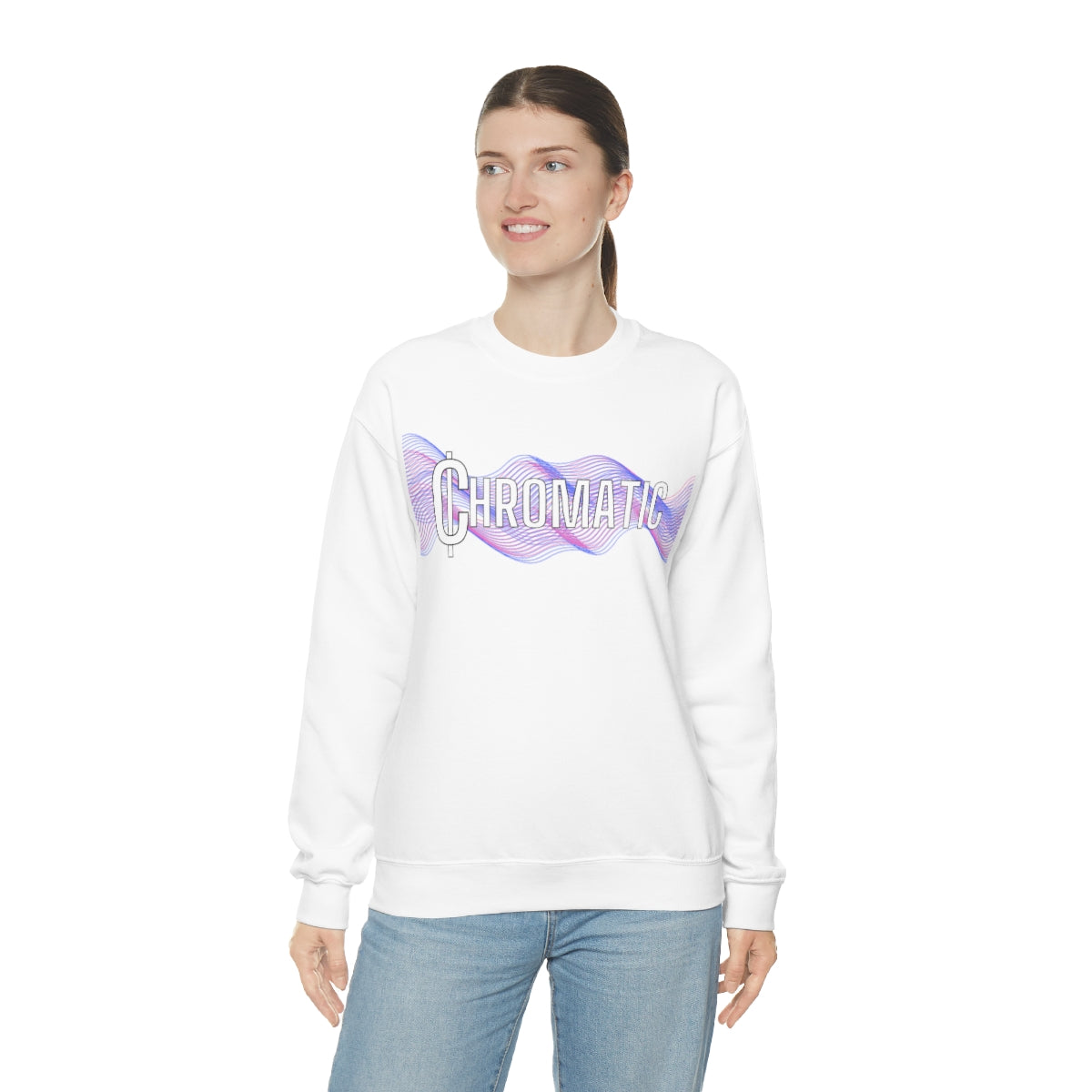 Chromatic Logo - Unisex Heavy Blend™ Crewneck Sweatshirt