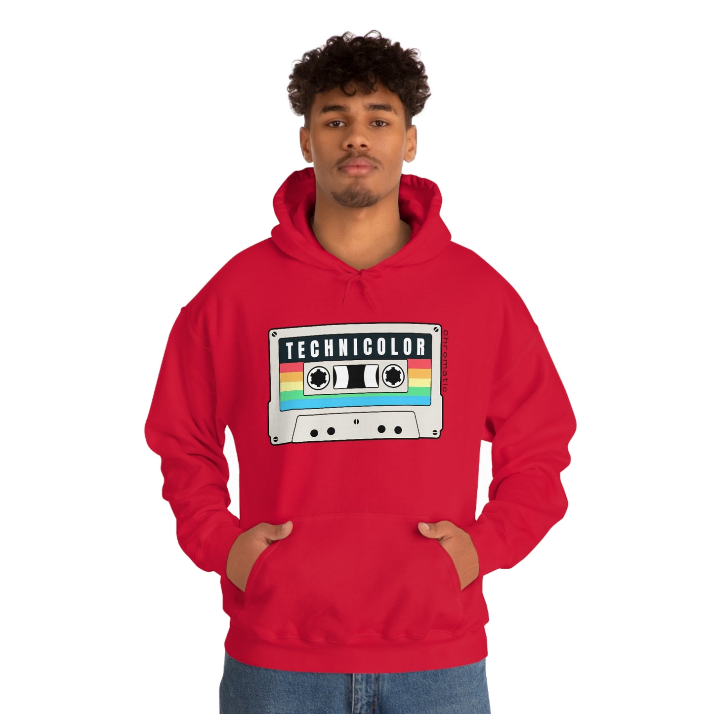 Technicolor Logo- Unisex Heavy Blend™ Hooded Sweatshirt