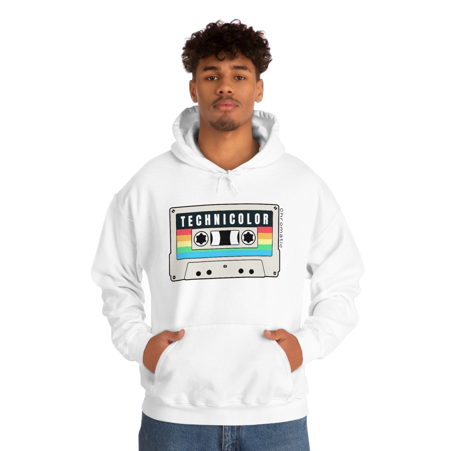 Technicolor Logo- Unisex Heavy Blend™ Hooded Sweatshirt