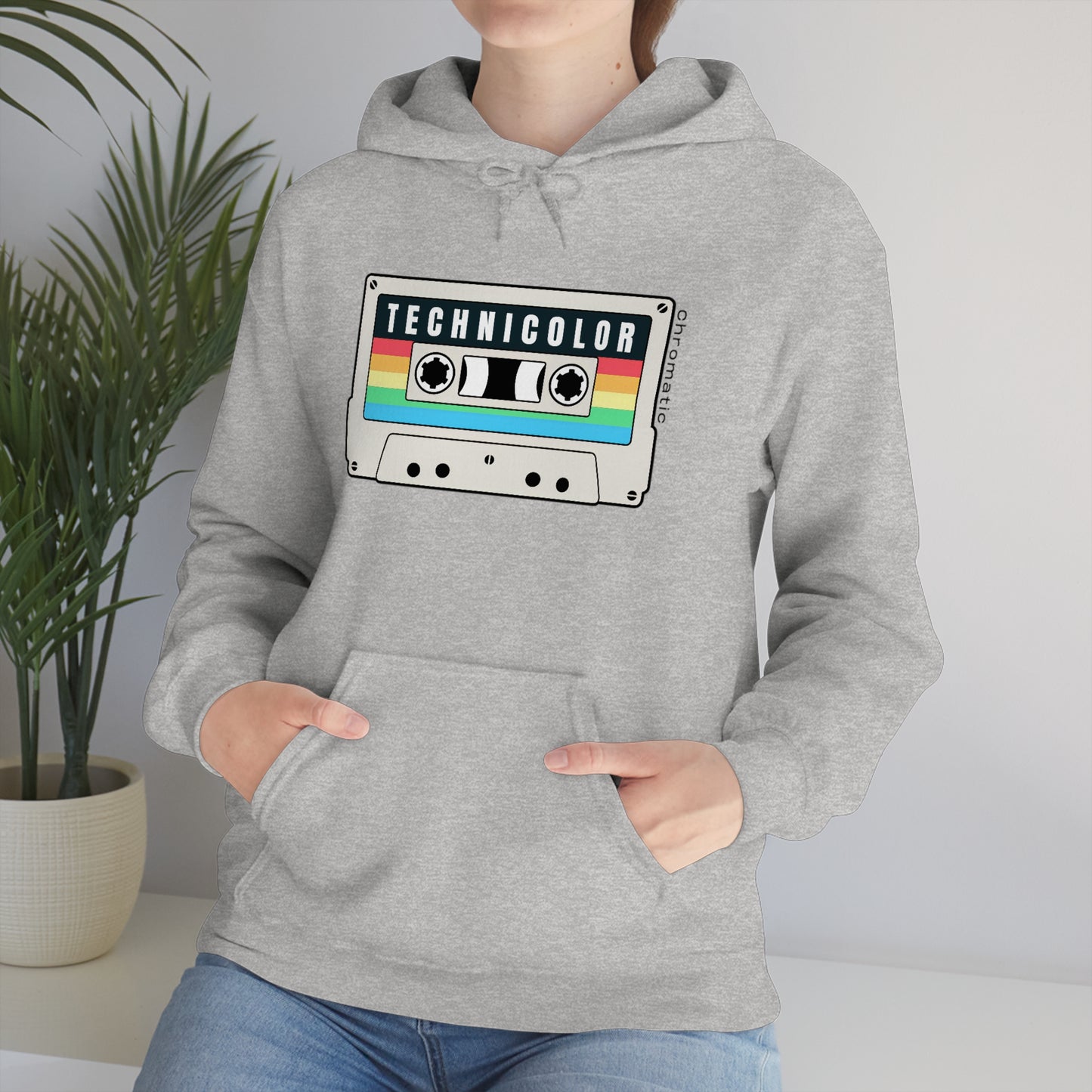 Technicolor Logo- Unisex Heavy Blend™ Hooded Sweatshirt