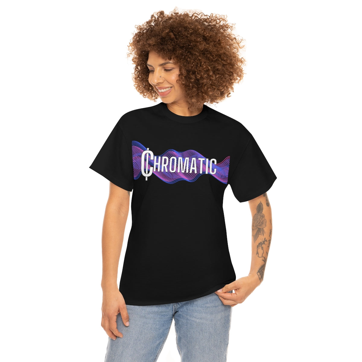 Chromatic Logo - Unisex Heavy Cotton Tee