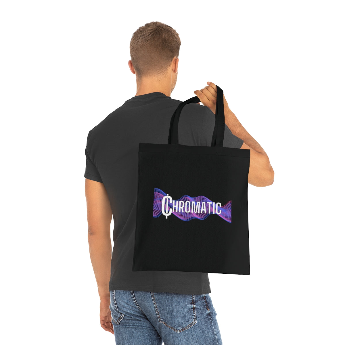 Chromatic Logo- Cotton Tote