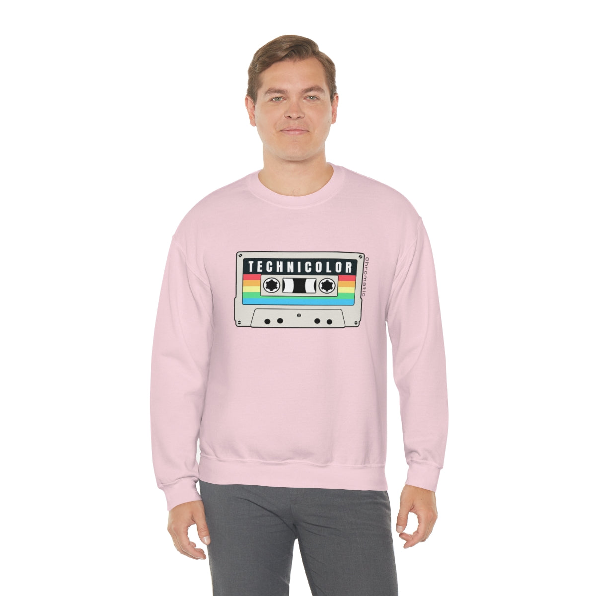 Technicolor Logo- Unisex Heavy Blend™ Crewneck Sweatshirt