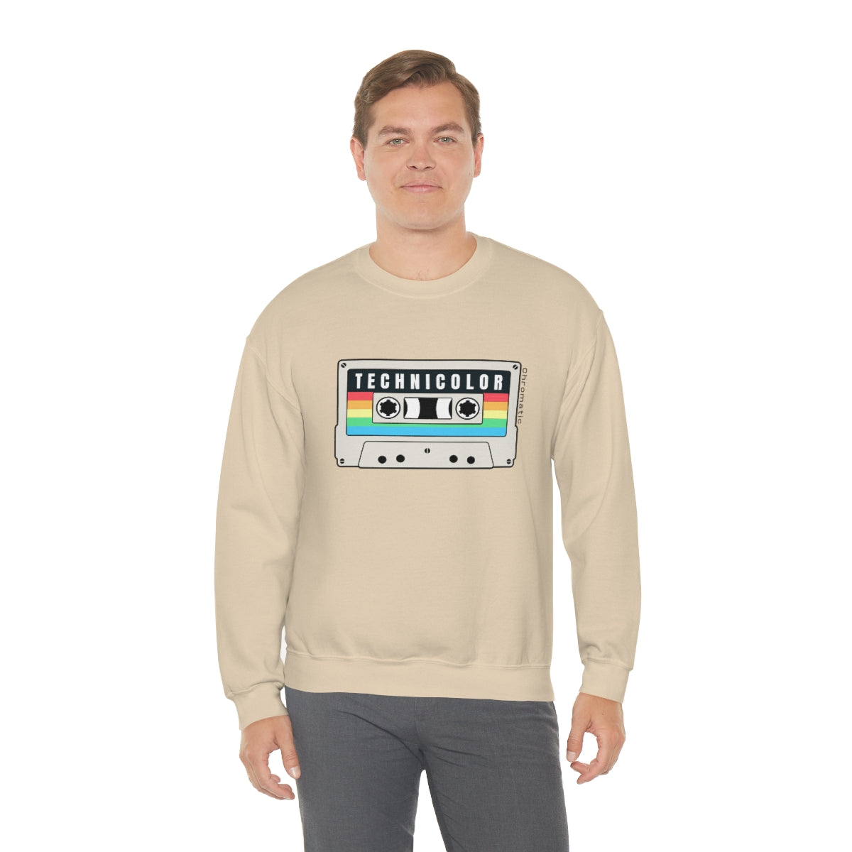 Technicolor Logo- Unisex Heavy Blend™ Crewneck Sweatshirt