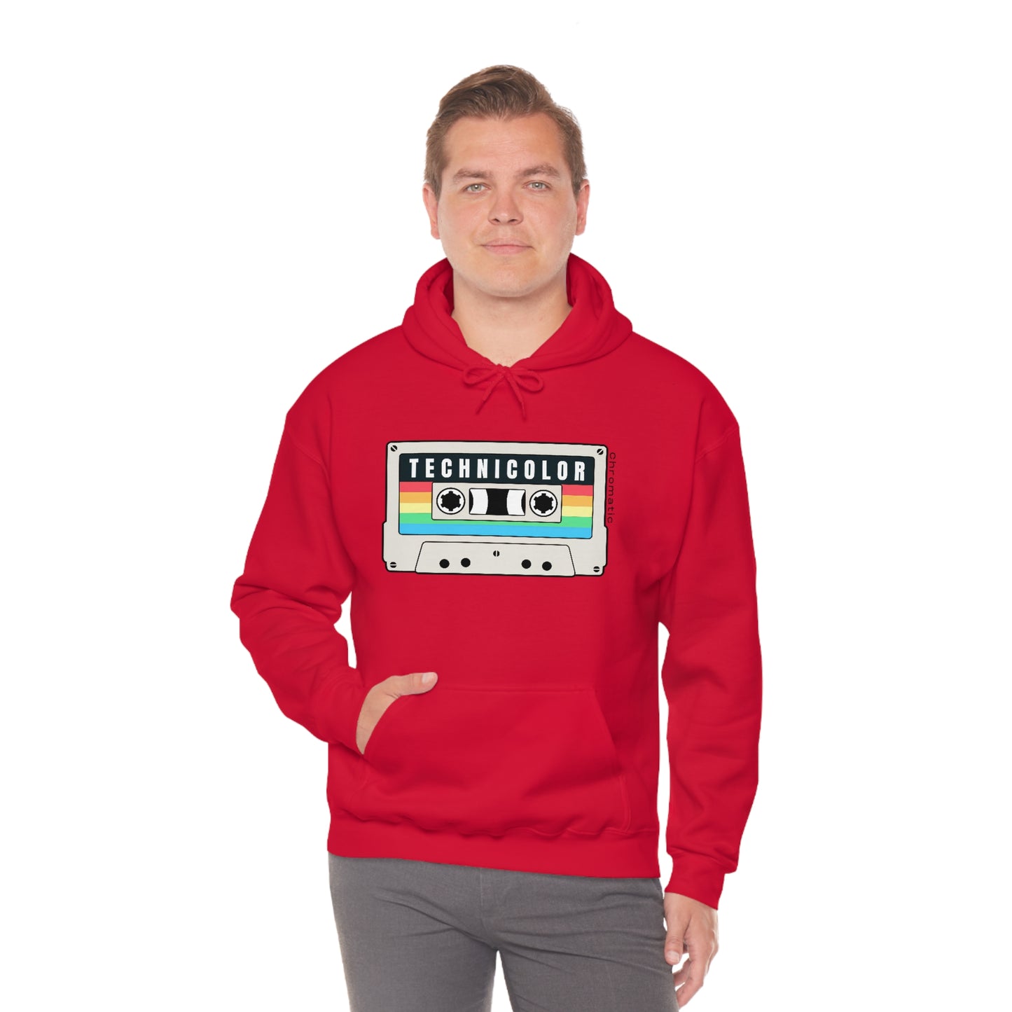 Technicolor Logo- Unisex Heavy Blend™ Hooded Sweatshirt