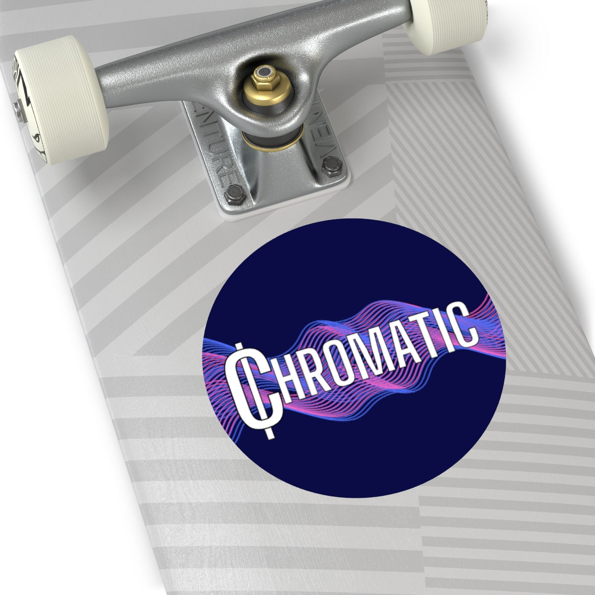 Chromatic Logo - Round Vinyl Stickers