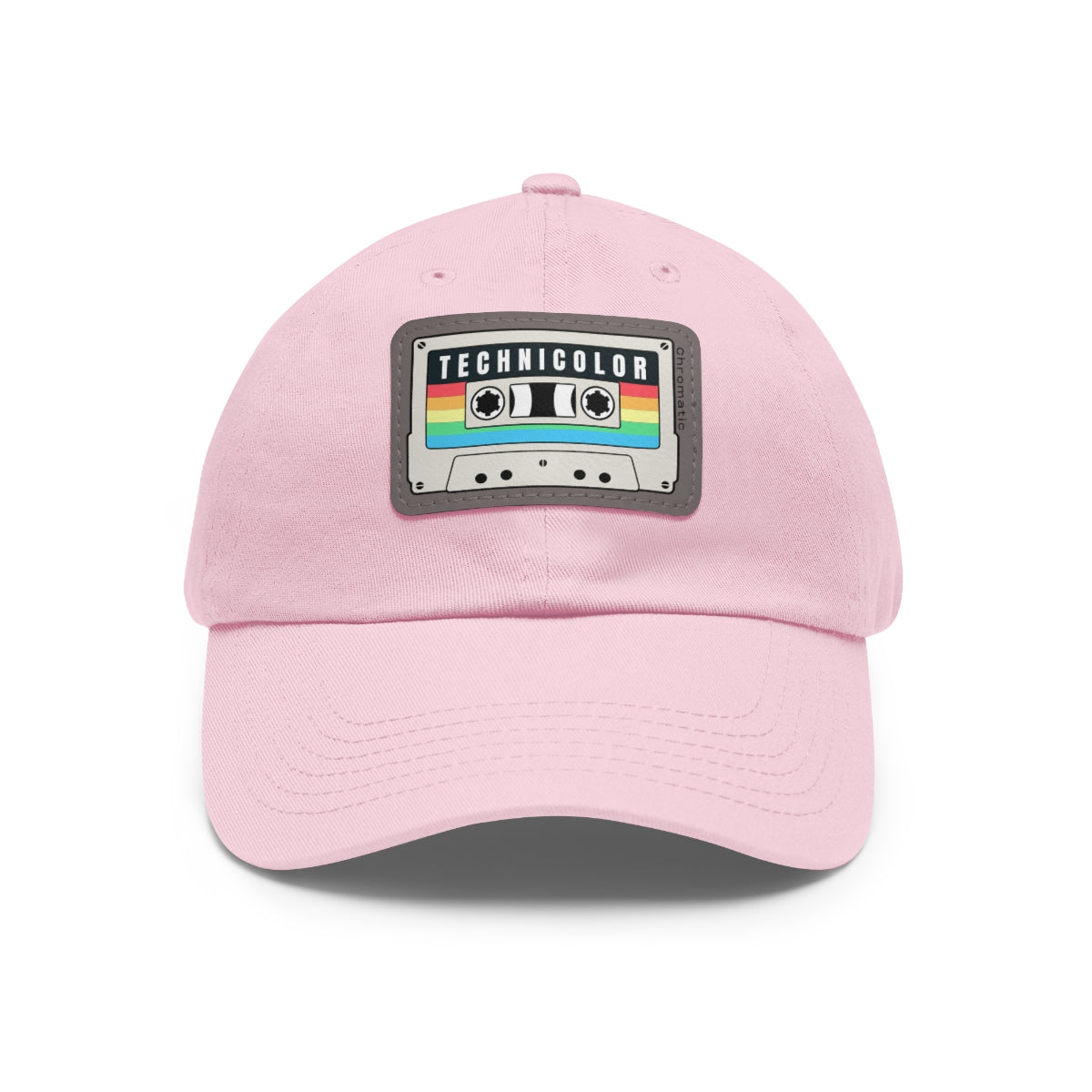 Technicolor Logo - Dad Hat with Leather Patch