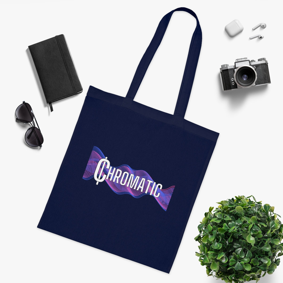 Chromatic Logo- Cotton Tote