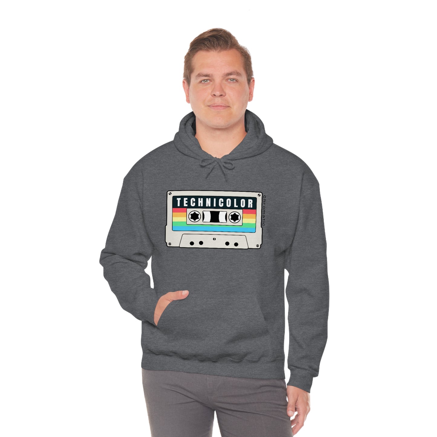 Technicolor Logo- Unisex Heavy Blend™ Hooded Sweatshirt